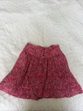 American Eagle pink floral skirt size XXS